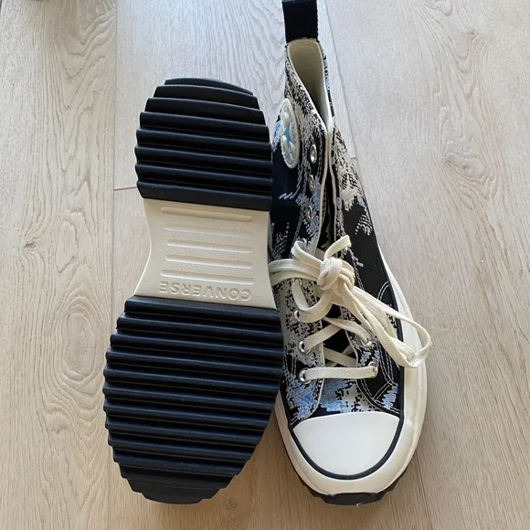 ✨RESTOCK ✨ CONVERSE JACQUARD RUN STAR HIKE HI - WOMENS SIZE LISTED ✏️ - Picture 4 of 10